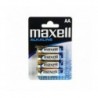 Piles alcalines LR6 MAXELL - Blister de 4