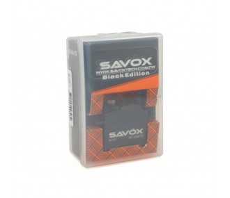 Savox SC-1258TG standard black edition digital servo (52g, 12kg.cm, 0.08s/60°)