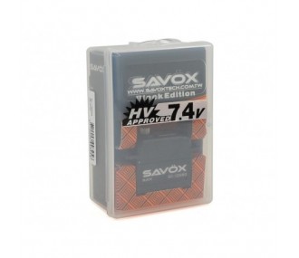 Servo digitale Savox SC-1268SG standard in edizione nera (62g, 26kg.cm, 0,11s/60°)