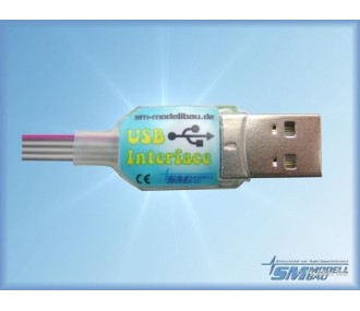 Interface USB pour Unisens-E / GPS logger 2 SM ModeLLBAU