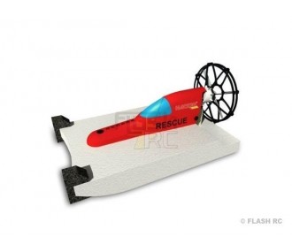 Rescue COMBO red propeller engine Hacker ModeL