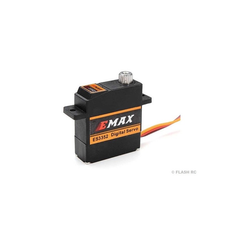 EMAX ES3352 MG digital wing servo (12.5g, 2.8kg/cm, 0.12s/60°)