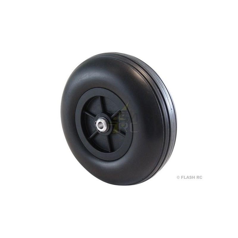 Rueda maciza de 178mm FEMAwheelsplus para tren de 12-25kg (ref. 9920A)