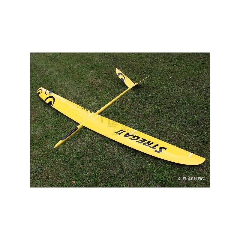 Strega 2 tout fibre env. 2.73m jaune & noir RCRCM