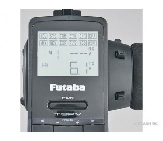 Futaba 3PV 2.4GHz Radio + R203GF S-FHSS
