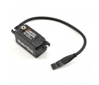 Savox SC-1251MG servo digital de bajo perfil edición negra (44g, 9kg.cm, 0.09s/60°)