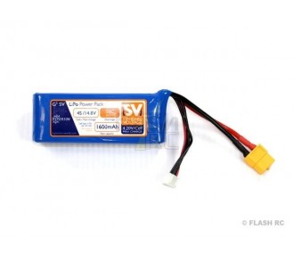 Akku Hyperion G5 SV lipo 4S 14.8V 1600mAh 50C Stecker xt60