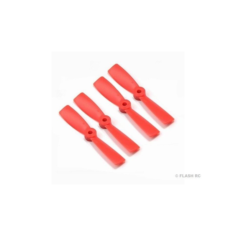 Hélices rouges 4x4,5 (2*CW+2*CCW) pour Blade 185