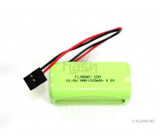 Batería 4,8V 1000mAh NiMh bloque AAA FLASH RC