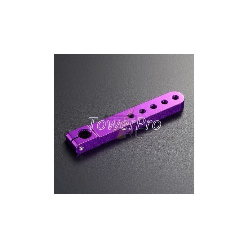 Palonnier alu Violet 51mm (5) Futaba - Towerpro