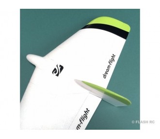 Foglio adesivo 'DF green' 46x15,5cm Dream Flight (2 pezzi)