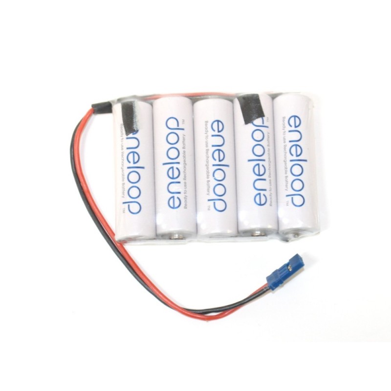 Batería 6,0V 1900mAh NiMh plana ENELOOP