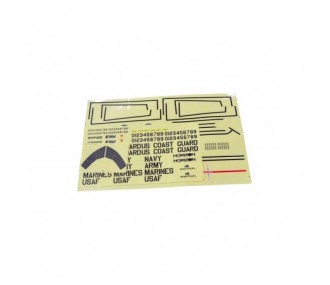 Decal Sheet: EC-1500 E-Flite - EFL5768