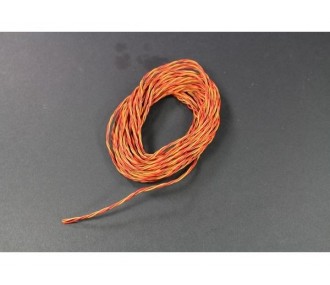Servo cable 3 strands 0,08mm² twisted type Graupner 5m Muldental