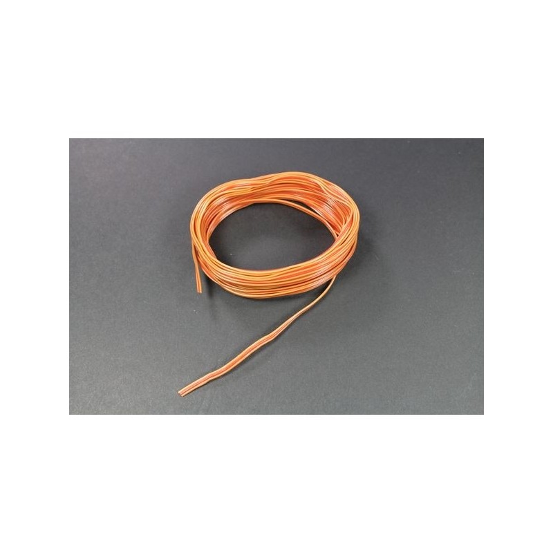 Servo Kabel 3-adrig 0,08mm² flach Typ Graupner 5m Muldental