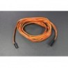 Servo extension cable 180cm JR 0,25mm² flat Muldental