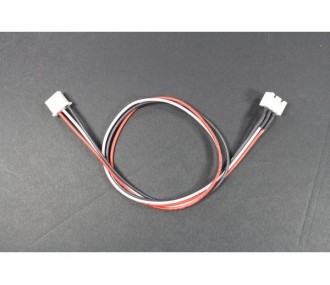 Cable alargador JST-XH para batería 2S, 30cm Silicona Muldental
