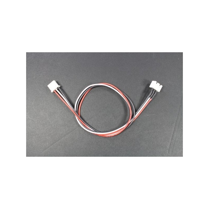 Extension cable JST-XH for 2S battery, 30cm Muldental silicone