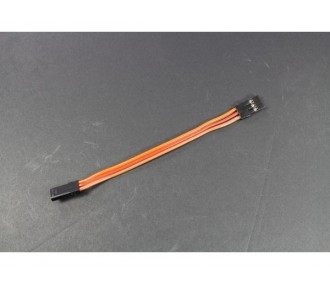 Cable patch UNI/JR male/male 10cm - 0,25mm² Muldental