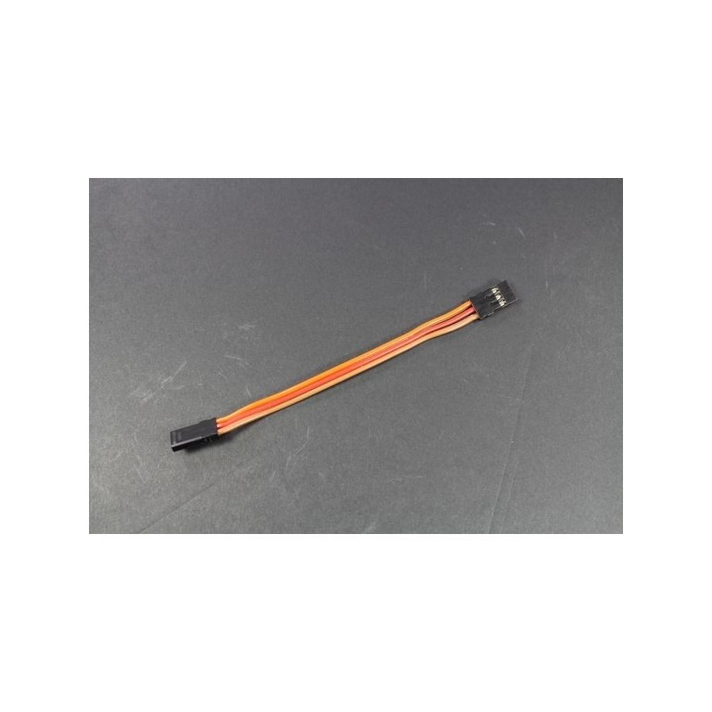 UNI/JR male/male patch cable 10cm - 0.25mm² Muldental