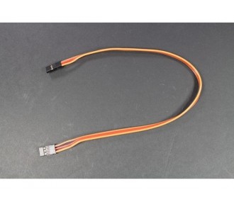 Cable patch UNI/JR male/male 30cm - 0,25mm² Muldental