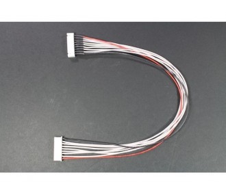Extension cable JST-XH for 8S battery, 30cm Muldental silicone