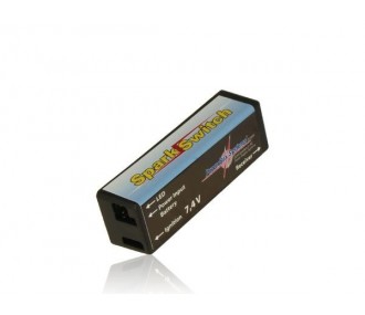 Interrupteur d allumage SparkSwitch, tension régulée 7.4V PowerBox