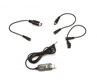 Cordon USB pour simulateur de vol sur ordinateur PC Dynam