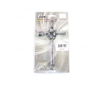 Cross candle wrench 7 - 8 - 10 - 17mm - Prolux