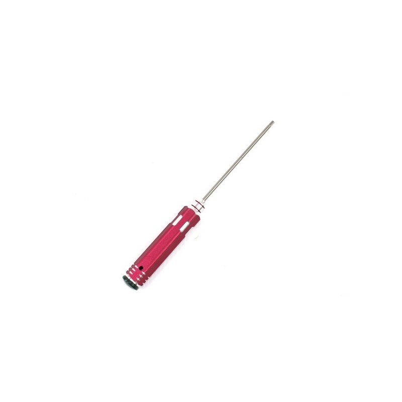 Reinforced hexagonal screwdriver 3.0mm (10,4cm red) Prolux