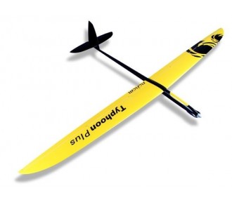 E-Typhoon PLUS toda fibra aprox.2,90m amarillo/negro y blanco RCRCM