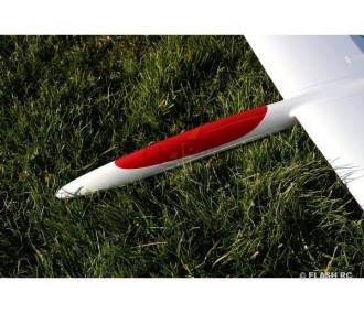 E-Typhoon PLUS tout fibre env.2.90m blanc & rouge RCRCM