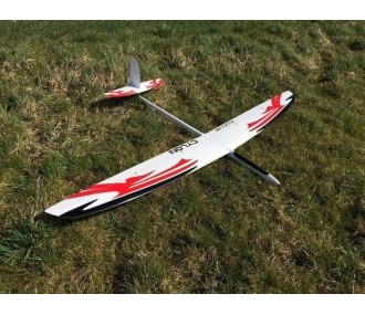 Cyclon Full Carbon approx.2.00m white/red & black RCRCM