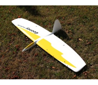 Gooney Flying Wing bianco e giallo ca.1.50m RCRCM