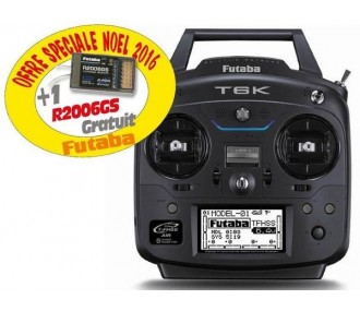 Radio Futaba 6K 2.4GHz Mode 1 + R3006SB + R2006GS angeboten