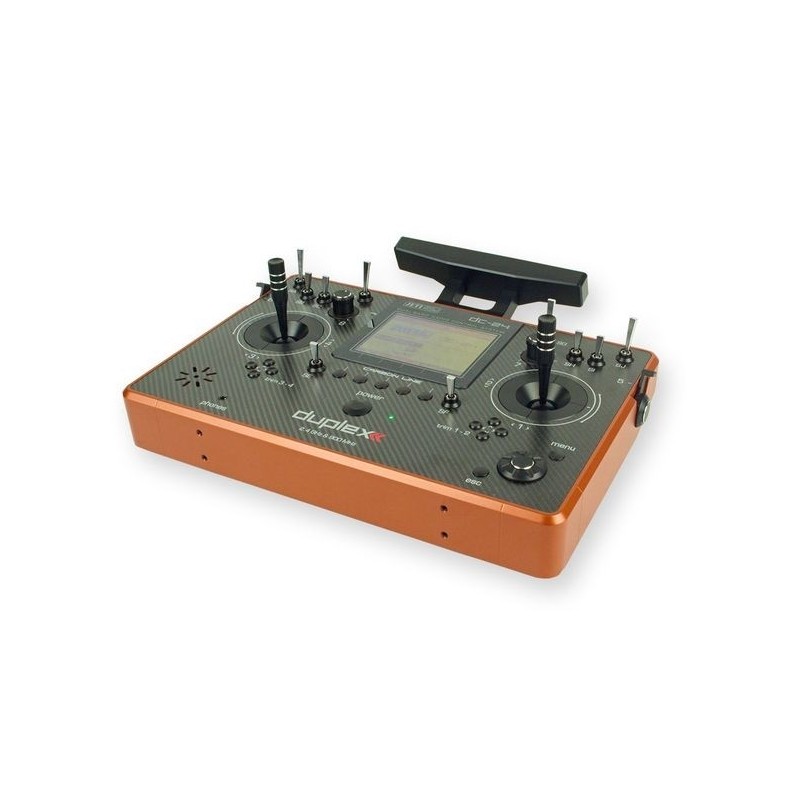 Jeti DC-24 Carbon-Line Orange MultiMode 2.4Ghz Duplex + Rsat 900