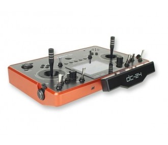 Jeti DC-24 Carbon-Line Orange MultiMode 2.4Ghz Duplex + R10