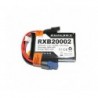 Akku Lipo 2S 7.4V 2000mAh 20C RX Dualsky Steckdose XT60