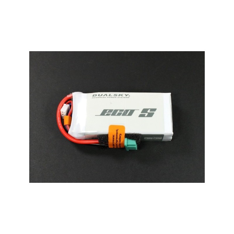 Akku Dualsky ECO S, lipo 3S 11.1V 1300mAh 25C Stecker MPX