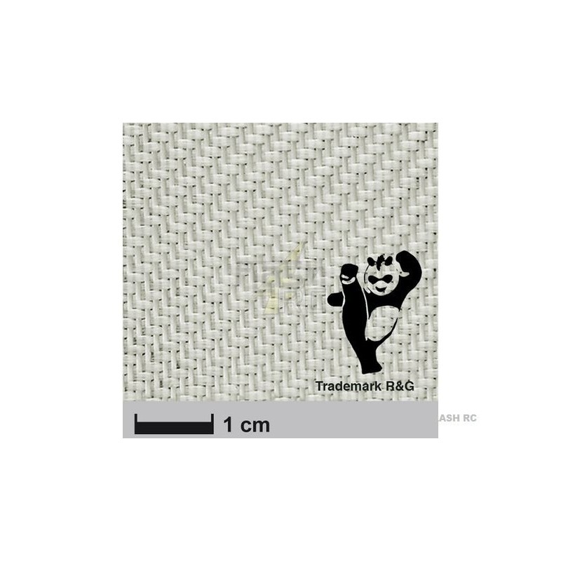 Tissu de verre Panda Sergé 160g/m² - 10ml R&G