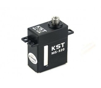 Miniservo KST MS320 HV de 12 mm (21 g, 6,2 kg.cm, 0,075s/60°)