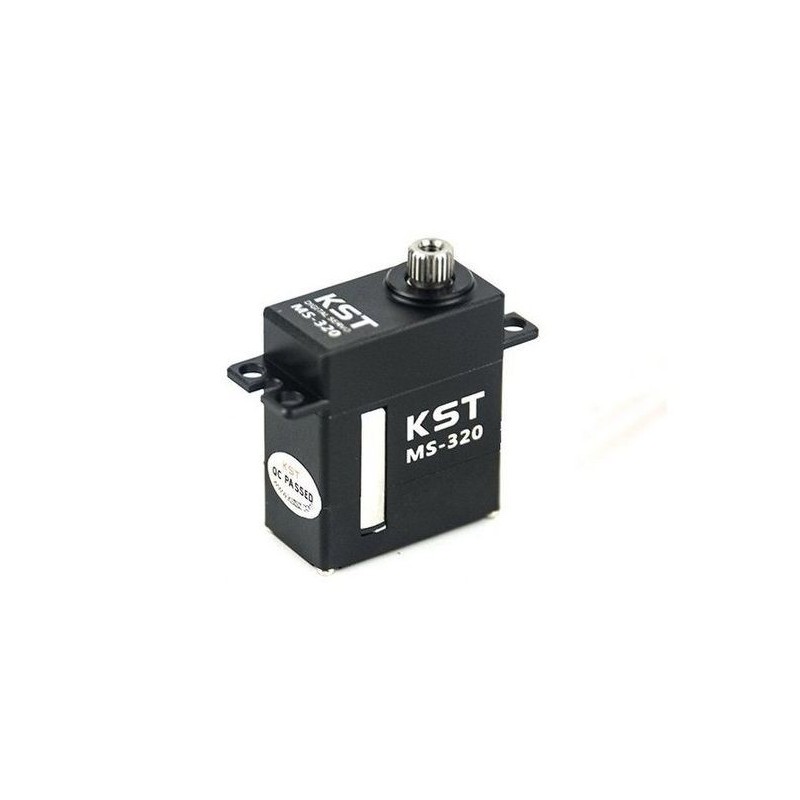 Miniservo KST MS320 HV de 12 mm (21 g, 6,2 kg.cm, 0,075s/60°)