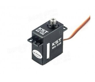 Mini servo KST MS320 HV 12mm (21g, 6.2kg.cm, 0.075s/60°)