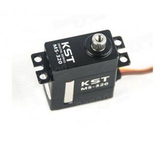 Miniservo KST MS320 HV de 12 mm (21 g, 6,2 kg.cm, 0,075s/60°)