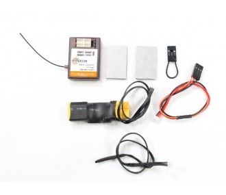 Kit de telemetría para receptor Hyperion (tensión, corriente, rpm, temperatura, altitud) - Toma XT60