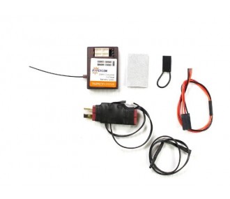 Kit de telemetría para receptor Hyperion (tensión, corriente, rpm, temperatura, altitud) - Toma Deans