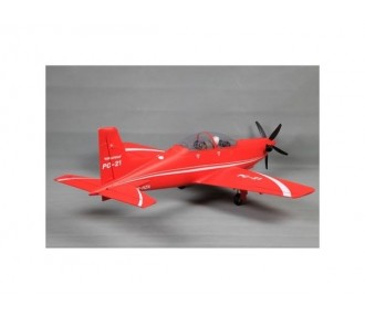 Aeromobile FMS PC-21 rosso PNP circa 1,10m