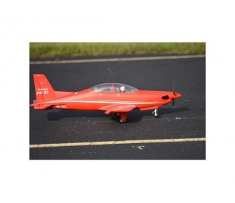 Aeromobile FMS PC-21 rosso PNP circa 1,10m