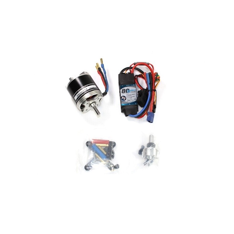 Combo propulsion brushless Dualsky pour Sebart type 50E