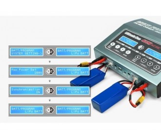 Cargador D400 Ultimate 400W 1-7S 20A 12/220V Sky-Rc